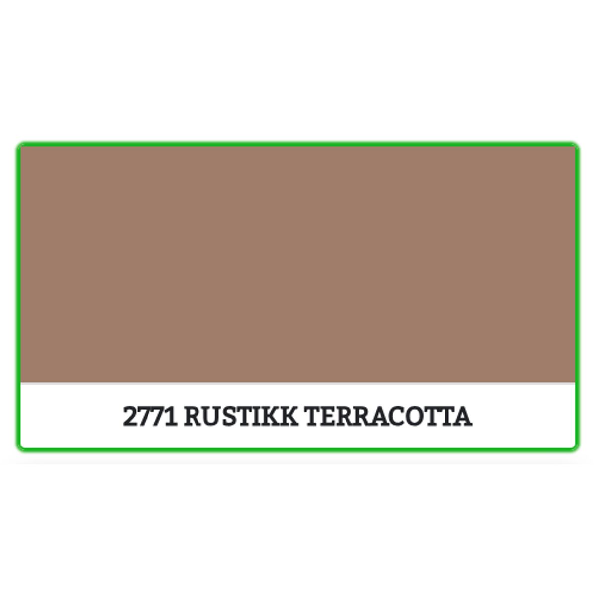 2771 - RUSTIKK TERRACOTTA - 9 L - Maling