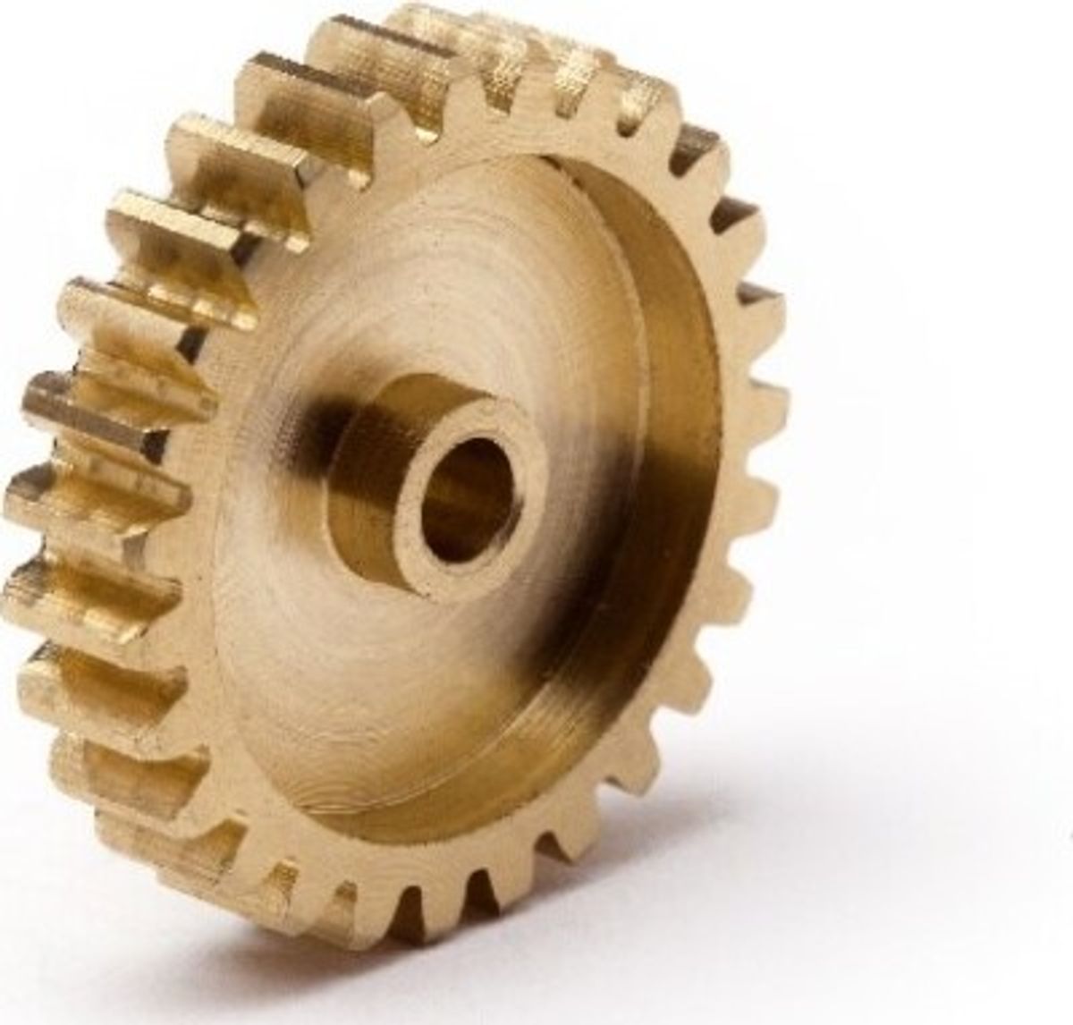 27t Brass Pinion Gear (0.8 M / 32dp 3.175 Shaft) - Mv22703 - Maverick Rc