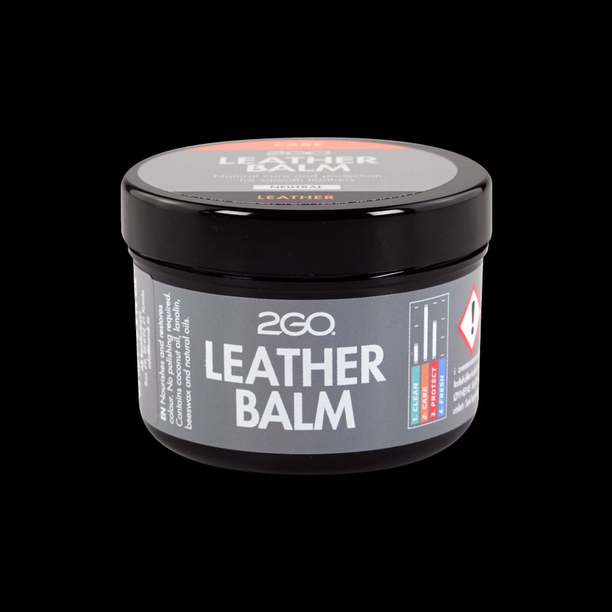 2GO - Leather balm, 16155-000007 - Neutral