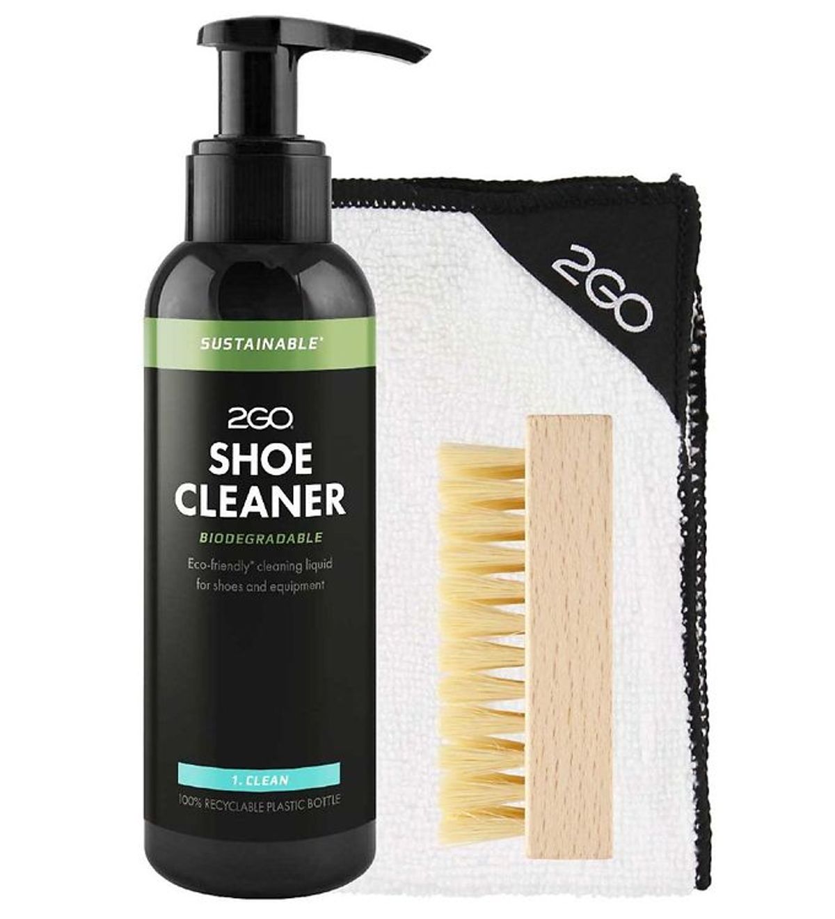 2GO Skoplejesæt - 150 ml - Trin 1 - Shoe Cleaner