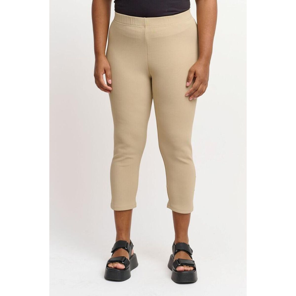 3/4 Leggings - PNAnnika - Sand - Pont Neuf