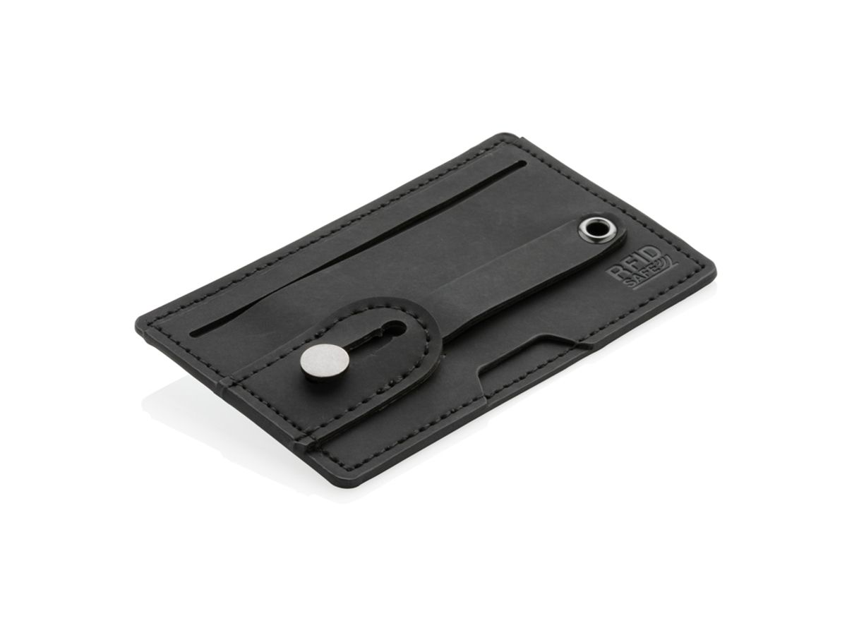 3 i 1 Telefon Rfid Kort Holder, Sort