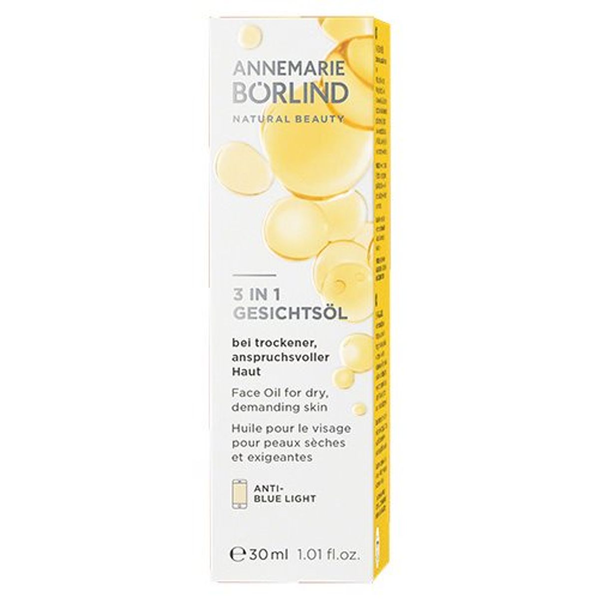 3 in 1 Face Oil AnneMarie Börlind, 30 ml