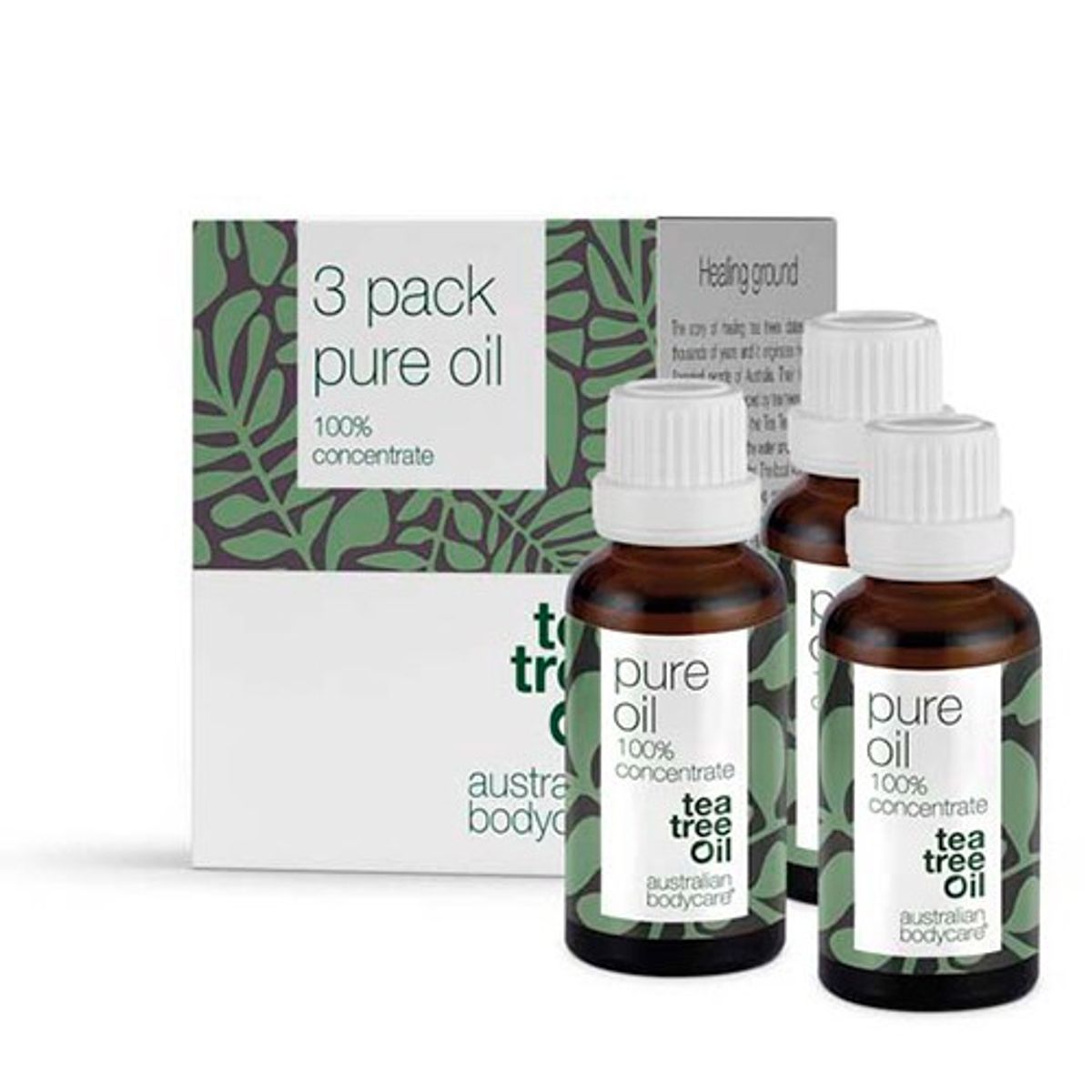 3 Pack Pure Oil 3x30 ml - 90 ml - Australian Bodycare