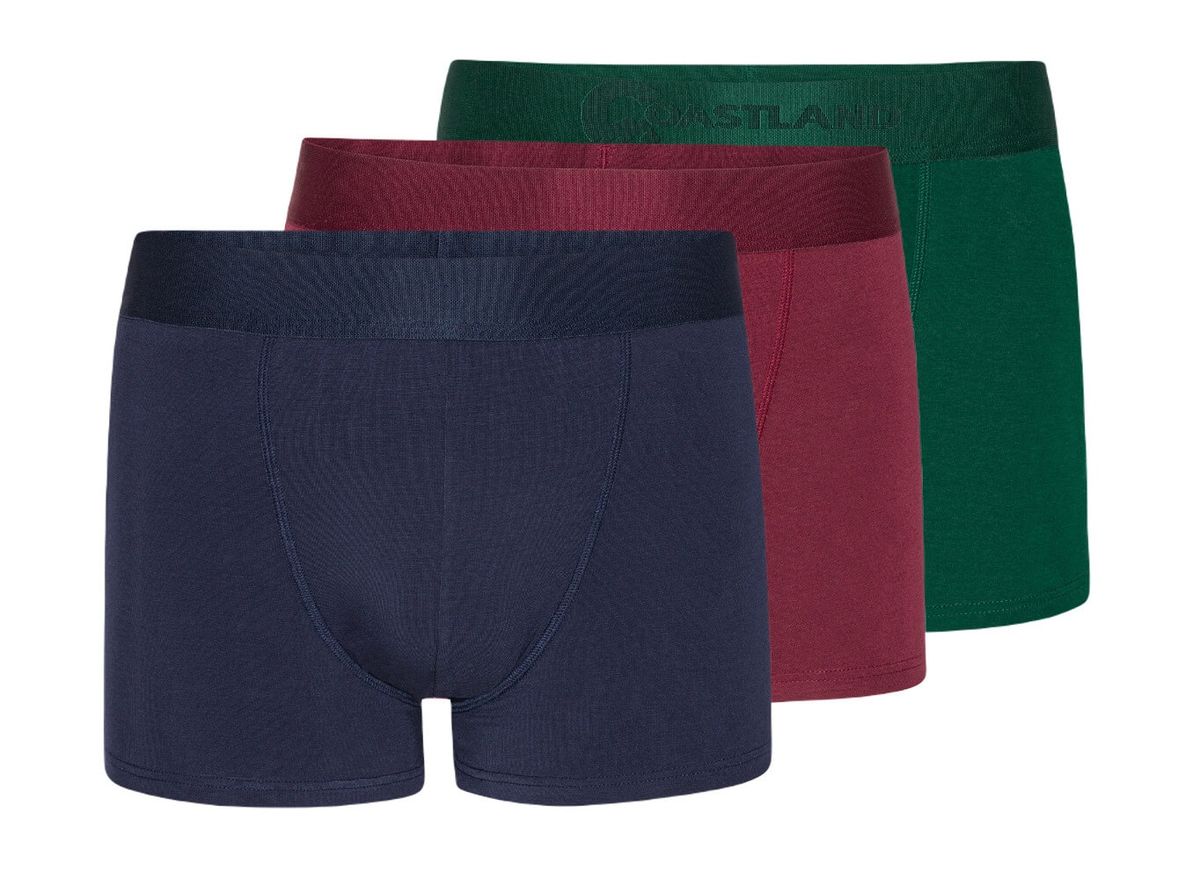 3-pak Coastland bambus boxershorts, multifarvet, str. 2XL