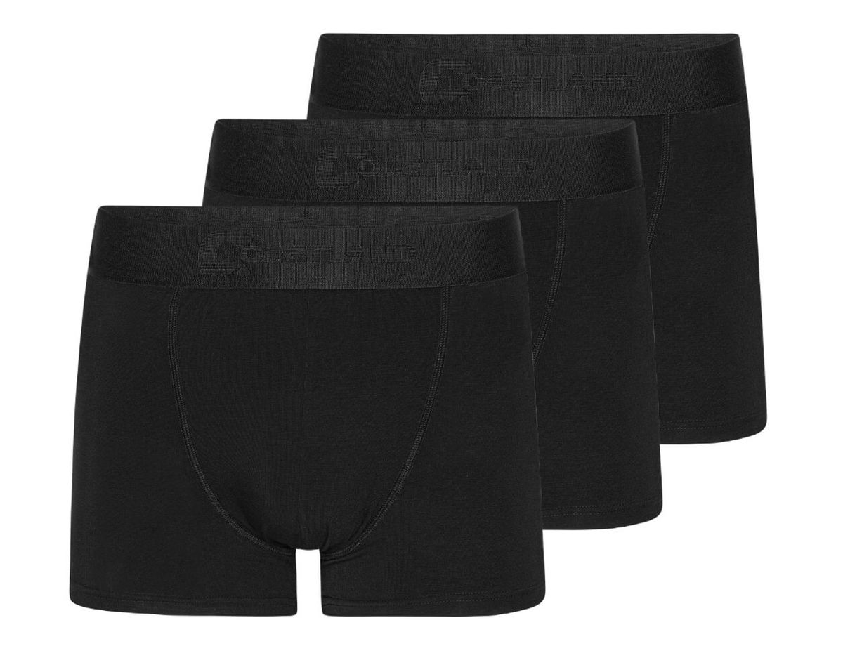 3-pak Coastland bambus boxershorts, sort, str. large