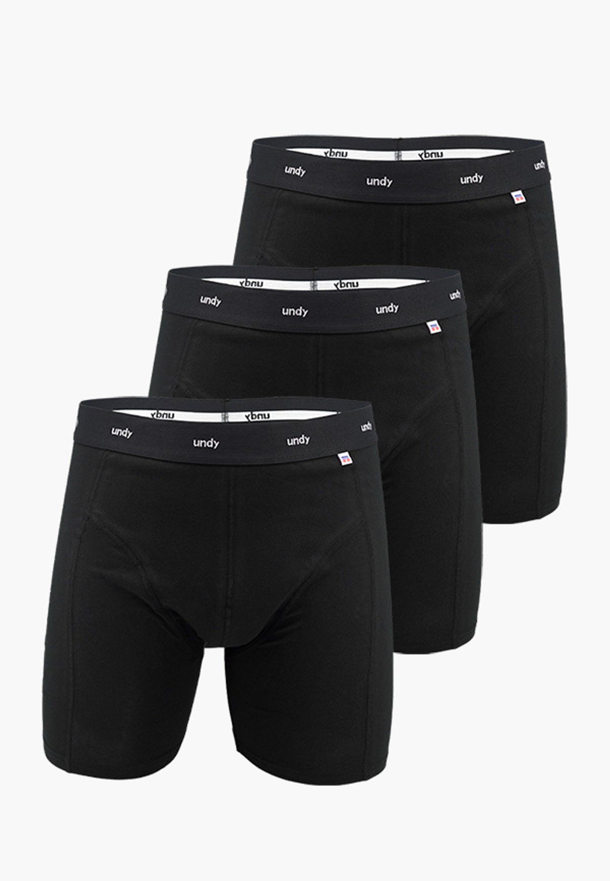 3-pak sorte Tech boxerbriefs