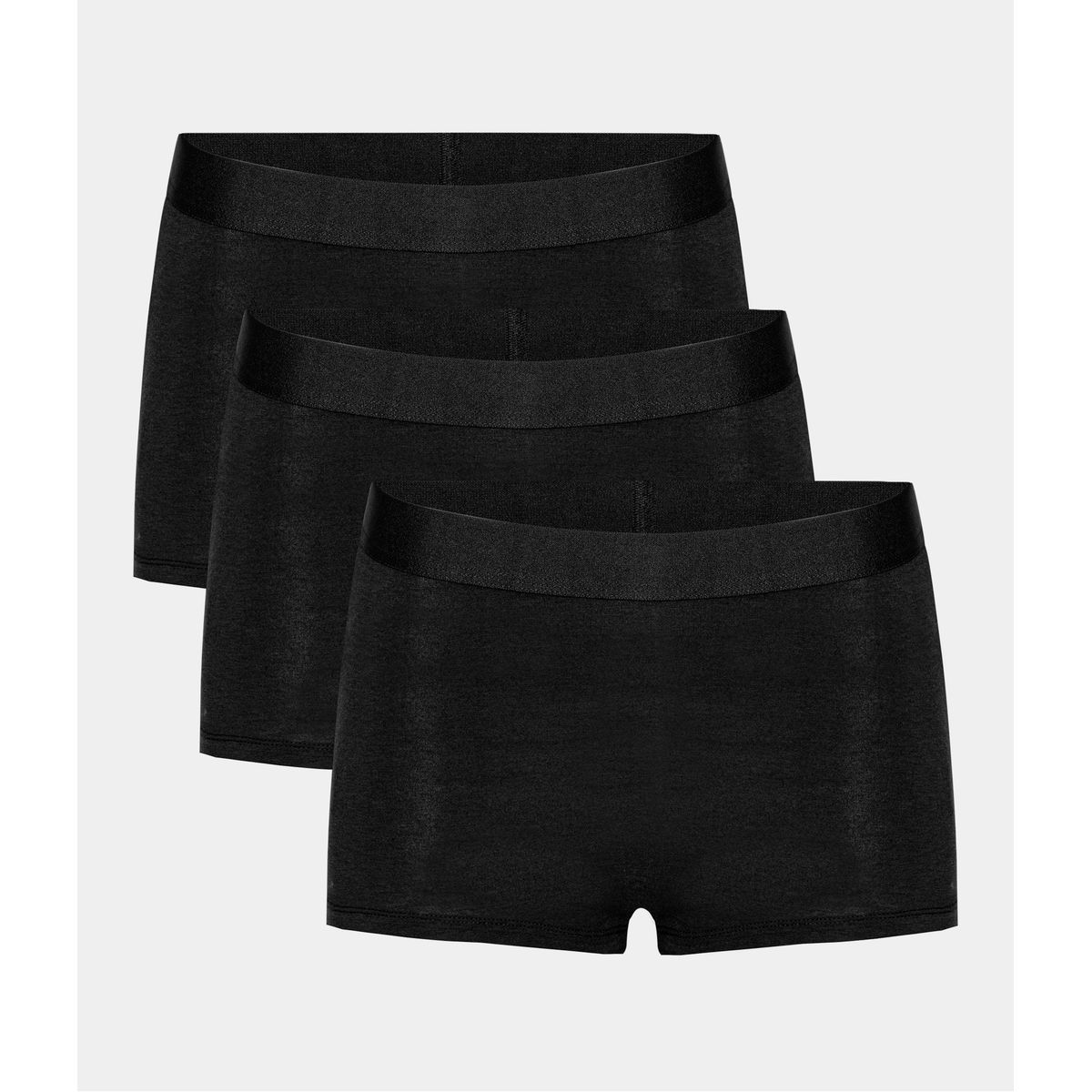 3 par sorte bambus hotpants fra Copenhagen Bamboo, M