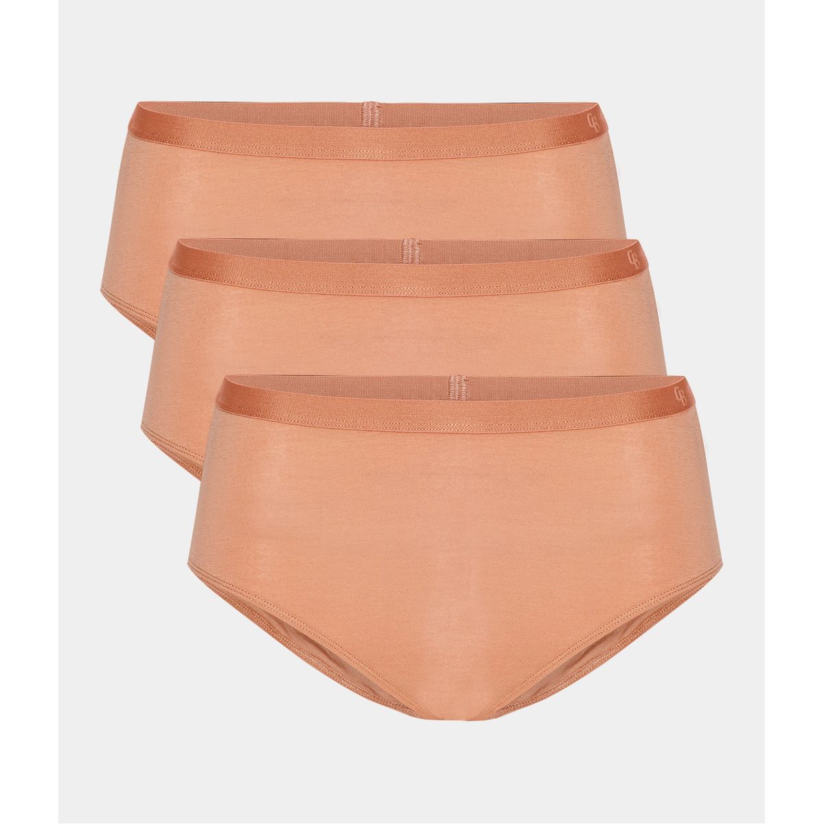 3 par tan nude bambus maxi trusser fra Copenhagen Bamboo, XXL