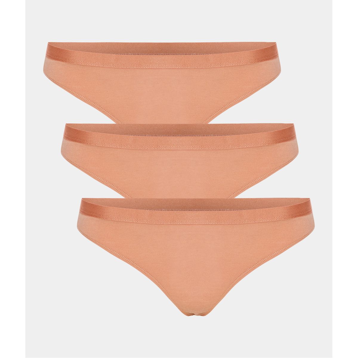 3 par tan nude bambus tai trusser fra Copenhagen Bamboo, L