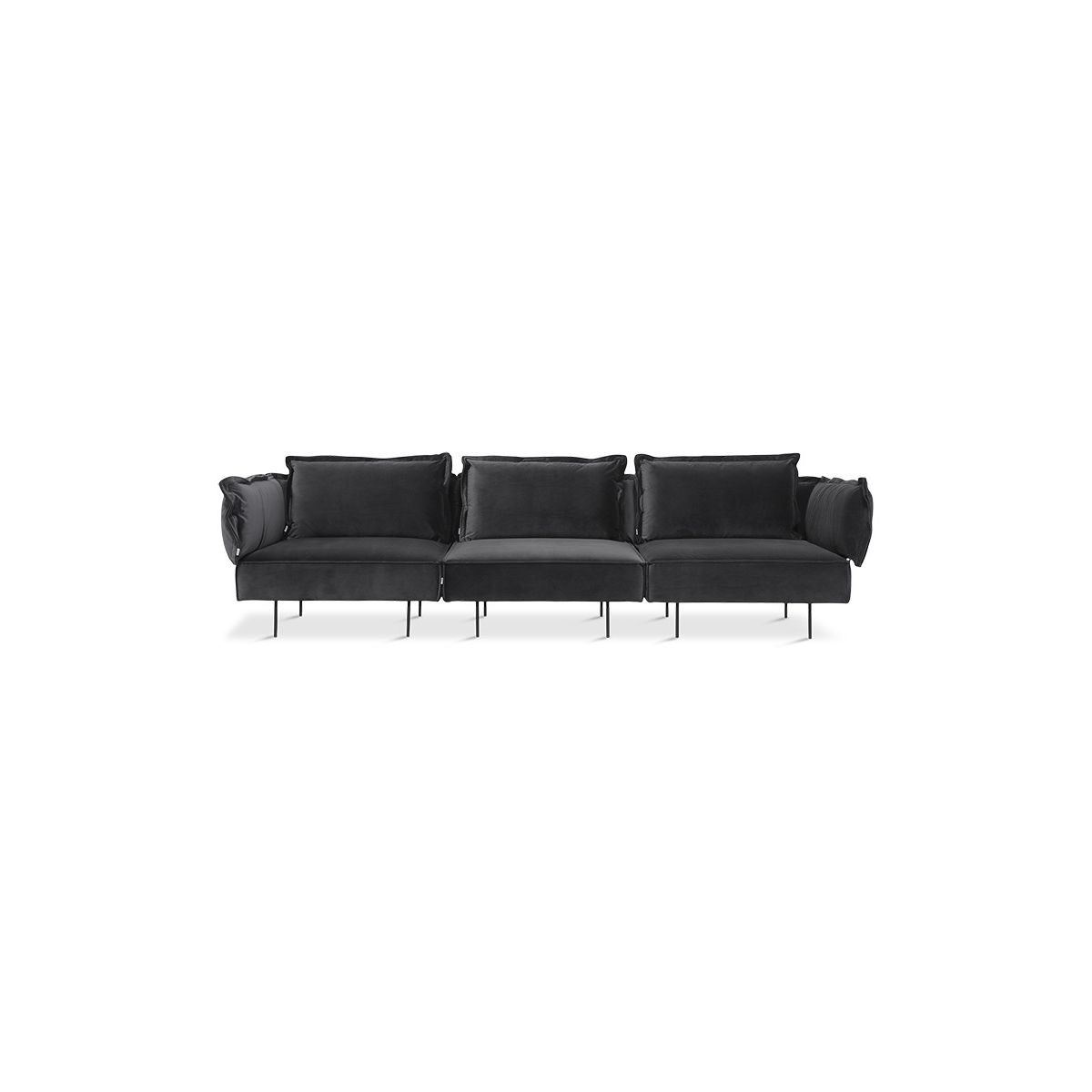 3 pers. sofa fra HANDVÄRK (Dark grey)