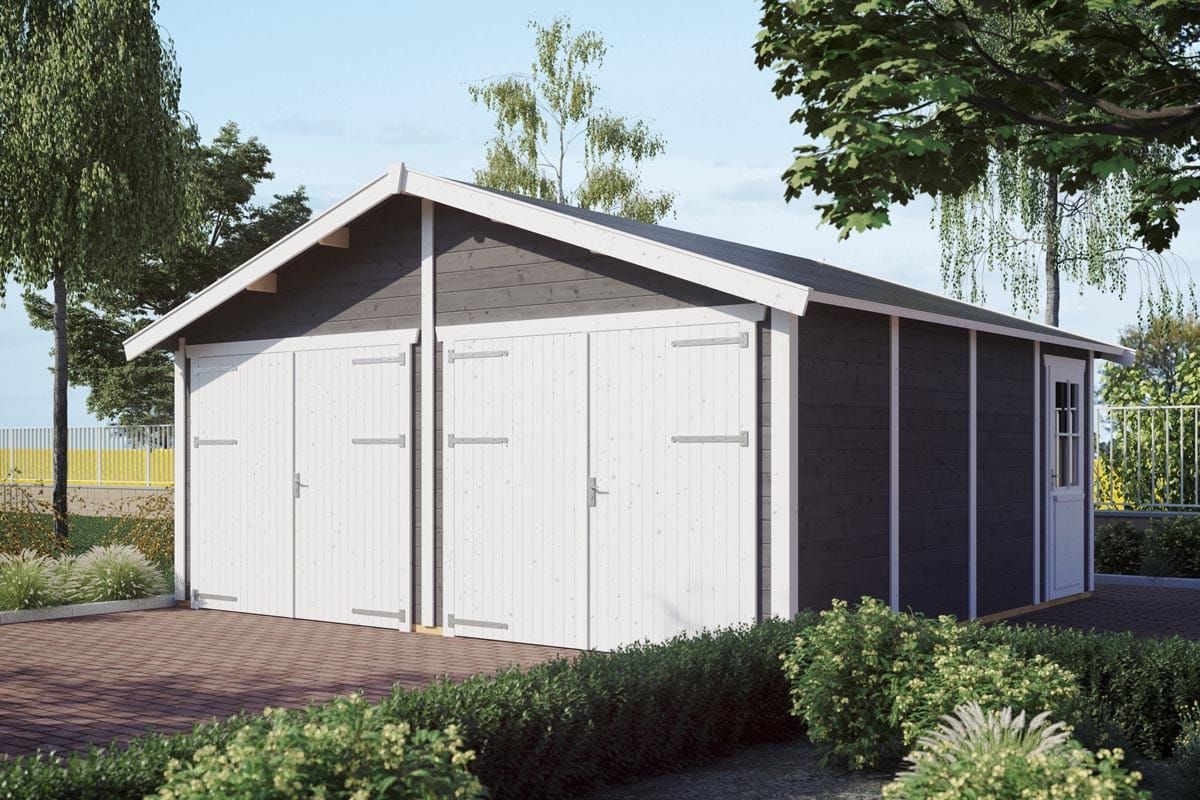 30 M² DOBBELT GARAGE - GARAGE NORDISK 570