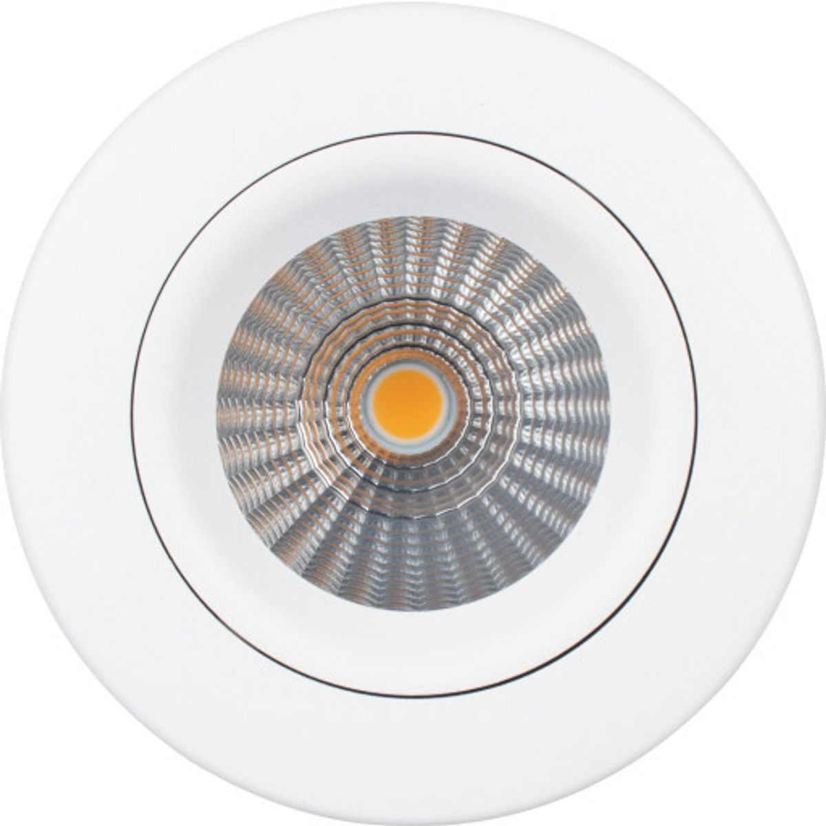 30 stk Sabina 230V 8W 2700K Ra90 525 lumen, IP54 mat hvid rund