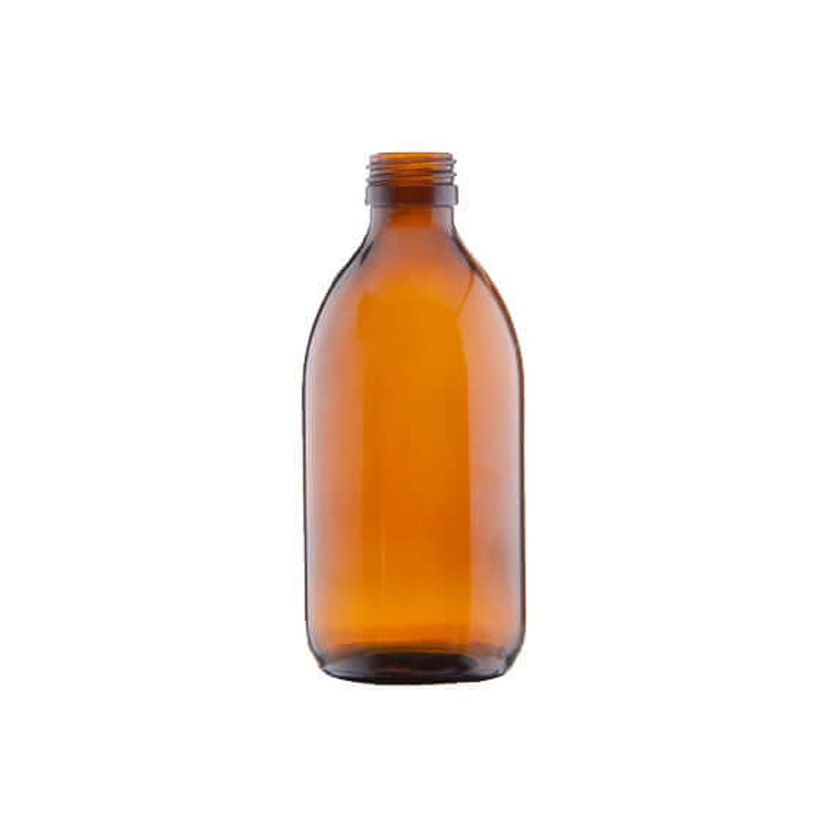 300 ml. brun glasflaske - 28-410