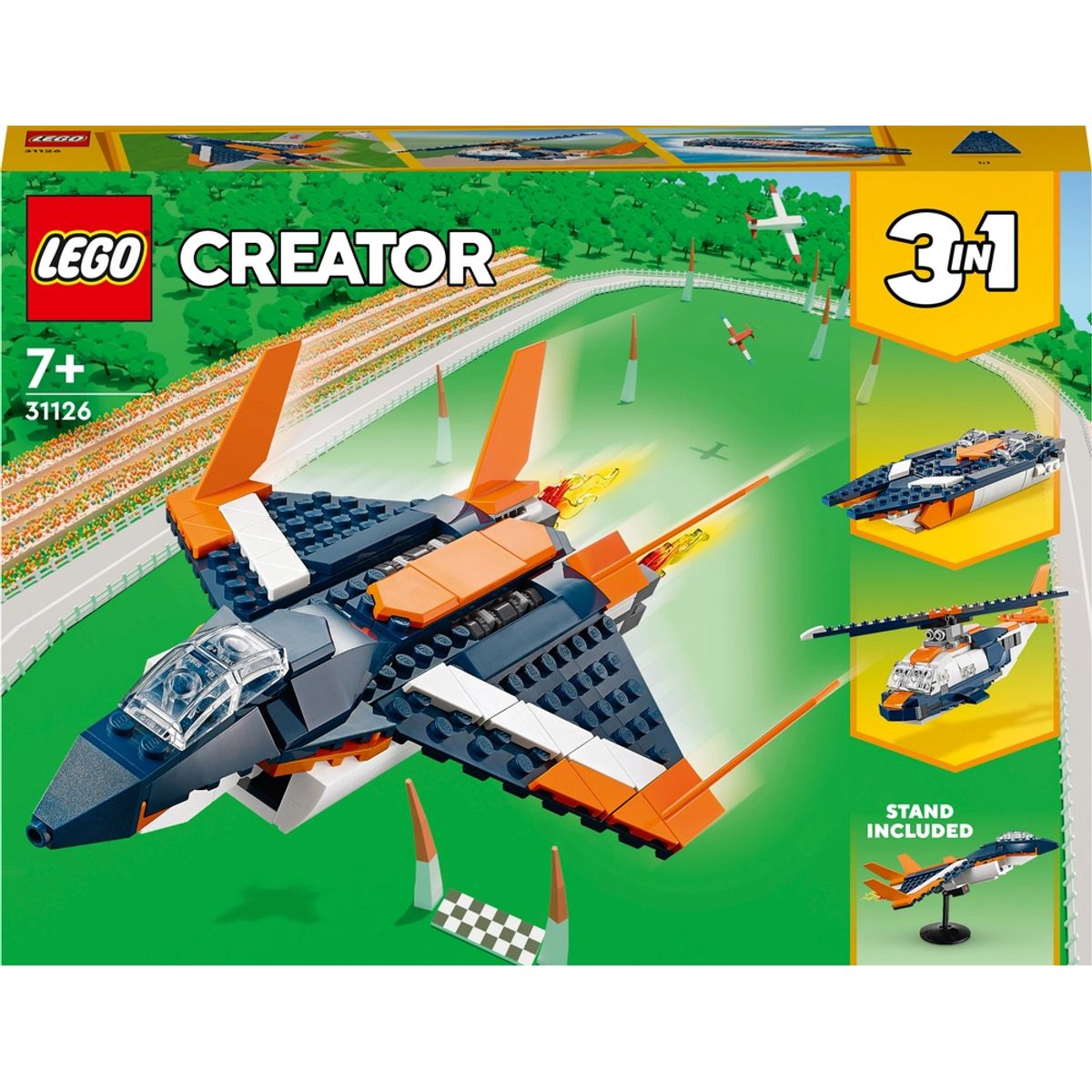 31126 LEGO Creator Supersonisk jet