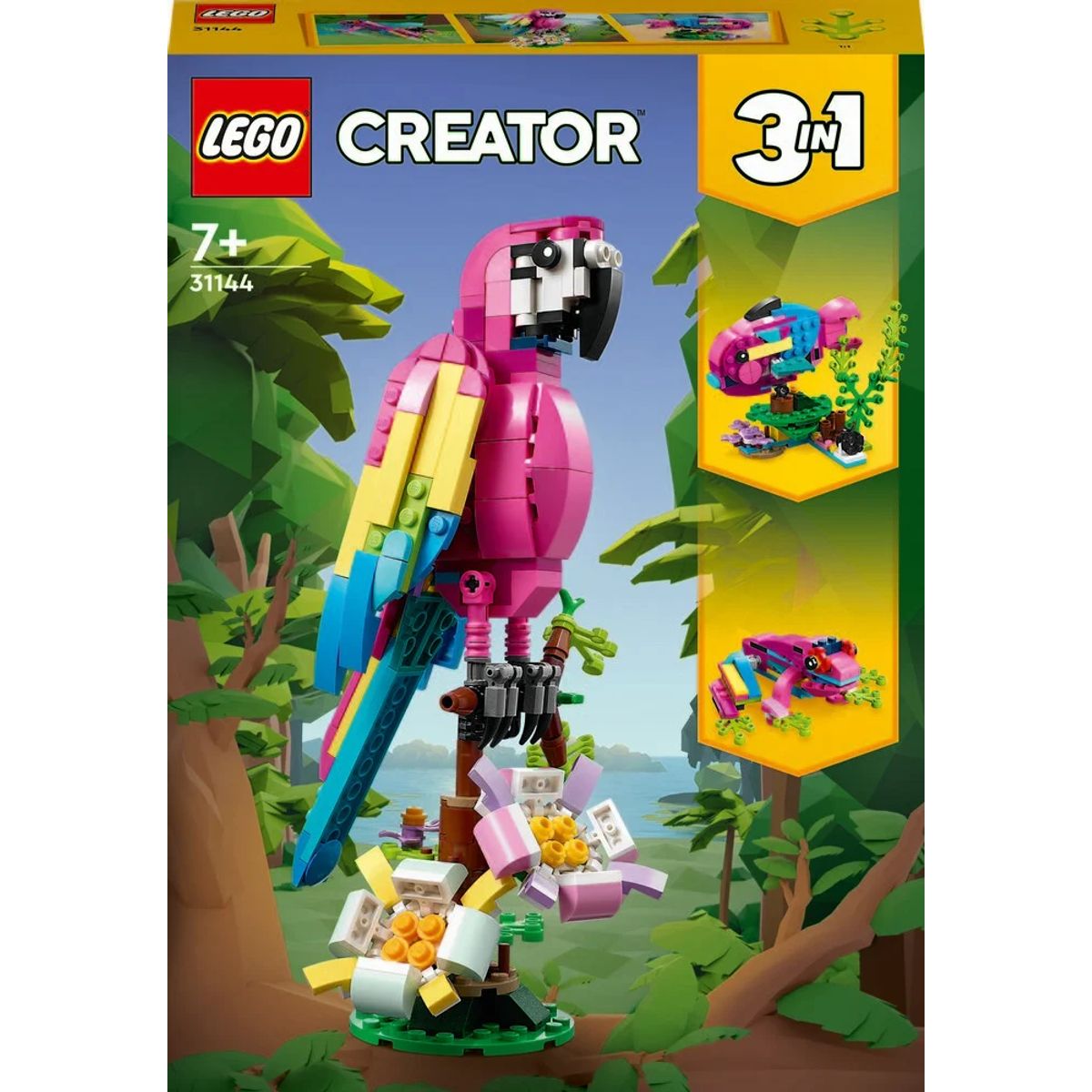 31144 LEGO Creator Eksotisk pink papegøje