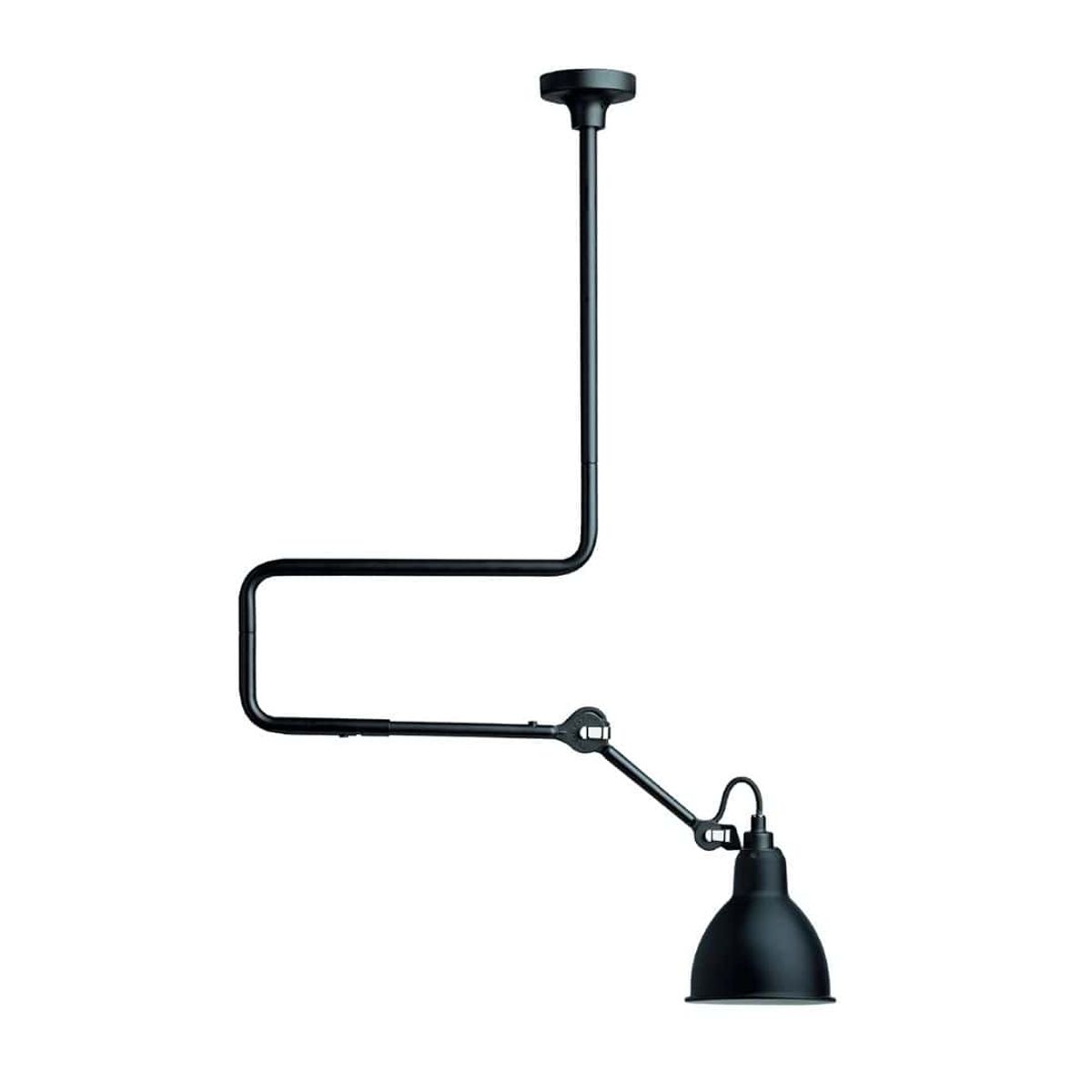 312 Loftslampe Sort - Lampe Gras