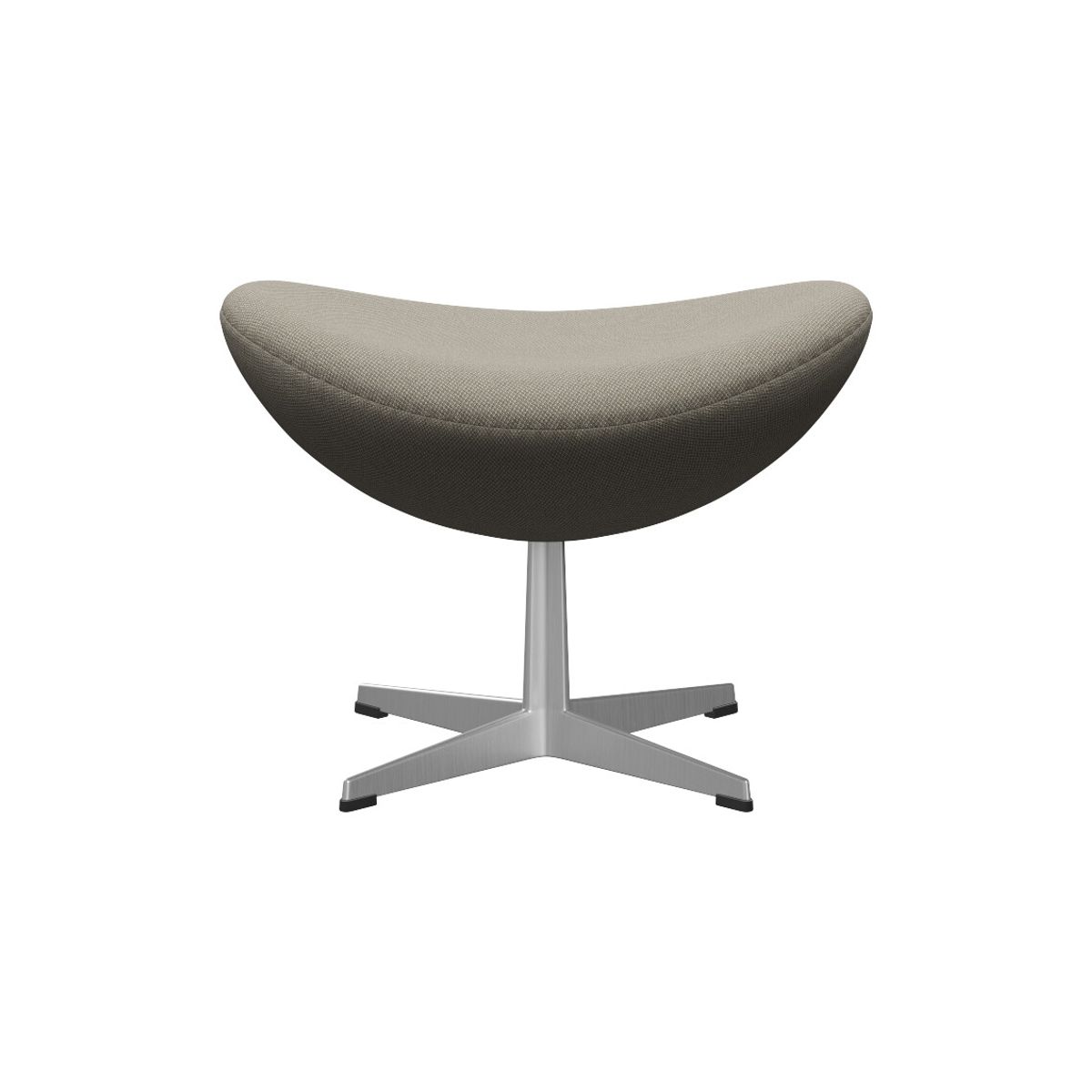 3127 Fodskammel til Ægget af Arne Jacobsen (Fiord, 262 Light Taupe)