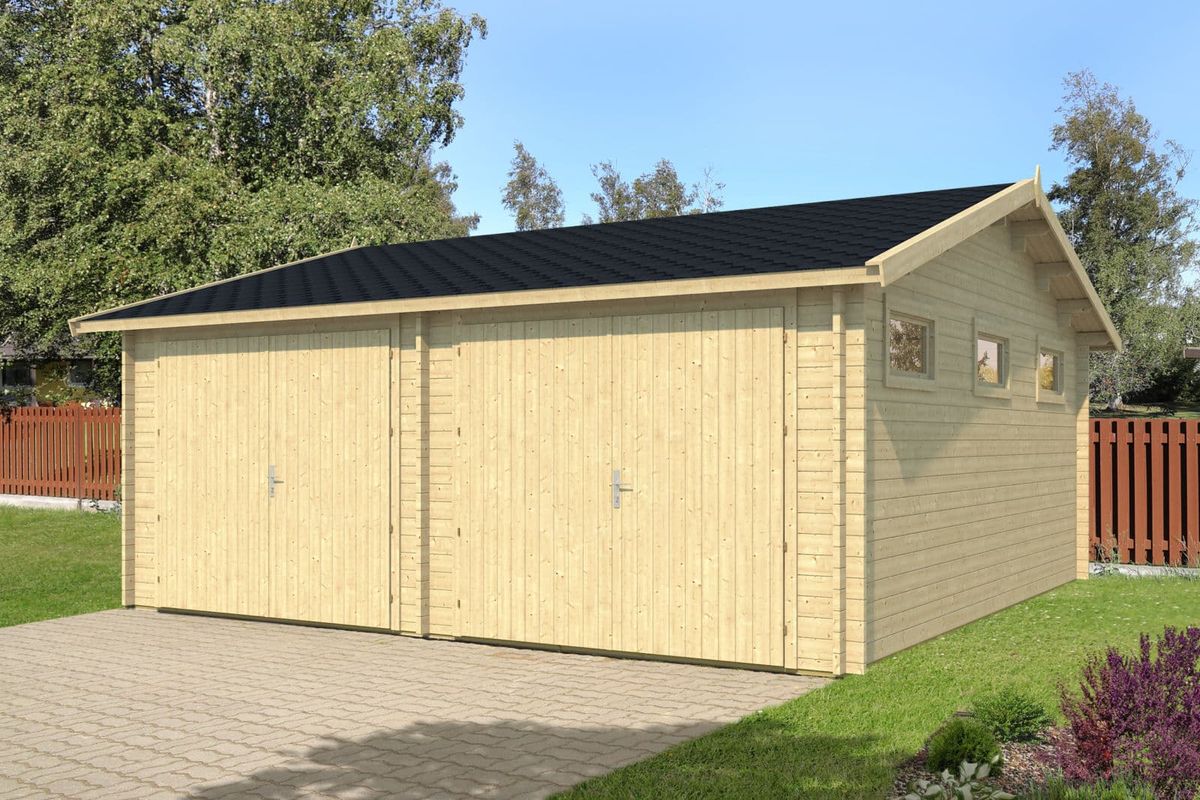 33 M² DOBBELT GARAGE - GARAGE 580