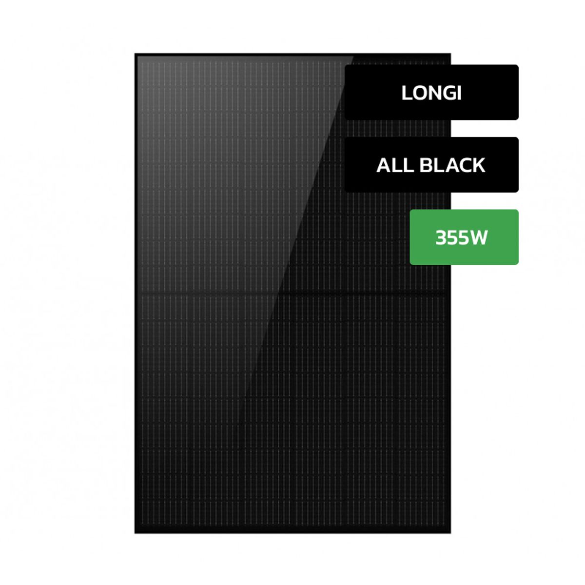 355W LONGi Hi-MO Solcellepanel