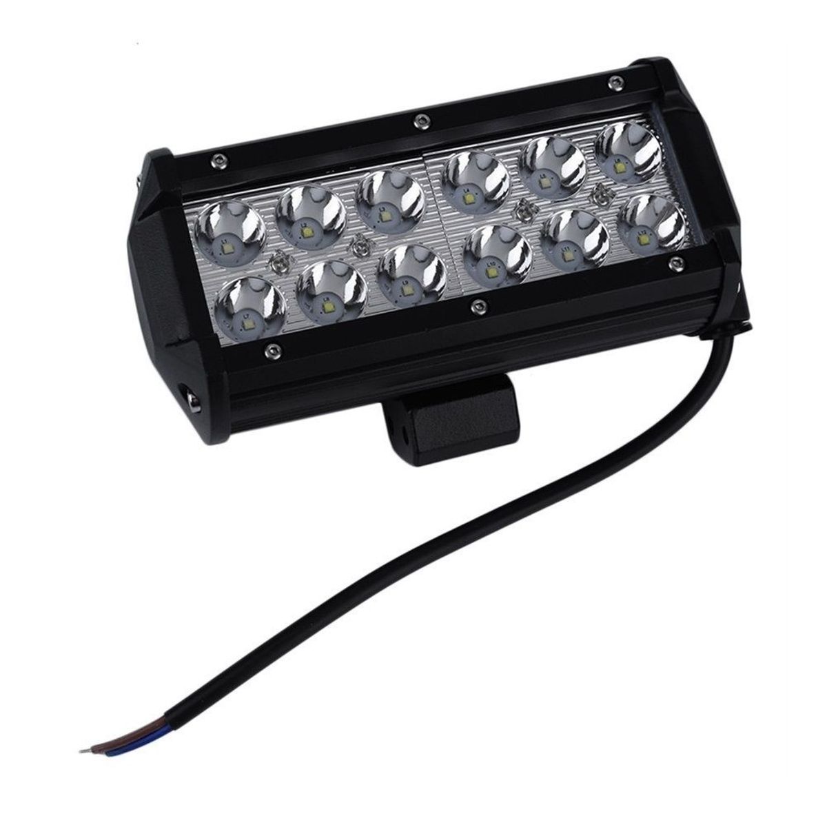 36W LED arbejdslampe - Bil, lastbil, traktor, trailer, udrykningskøretøjer, kold hvid, 12V / 24V