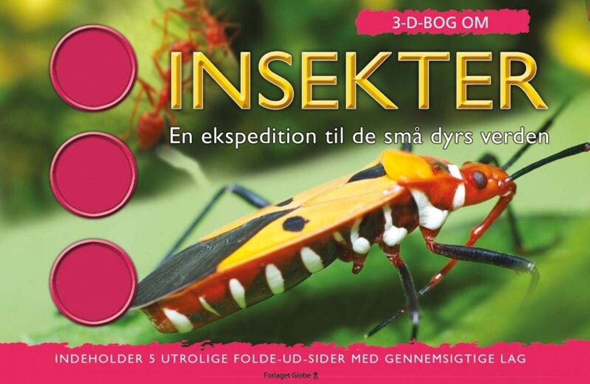 3d Bog Om Insekter - Jen Green - Bog