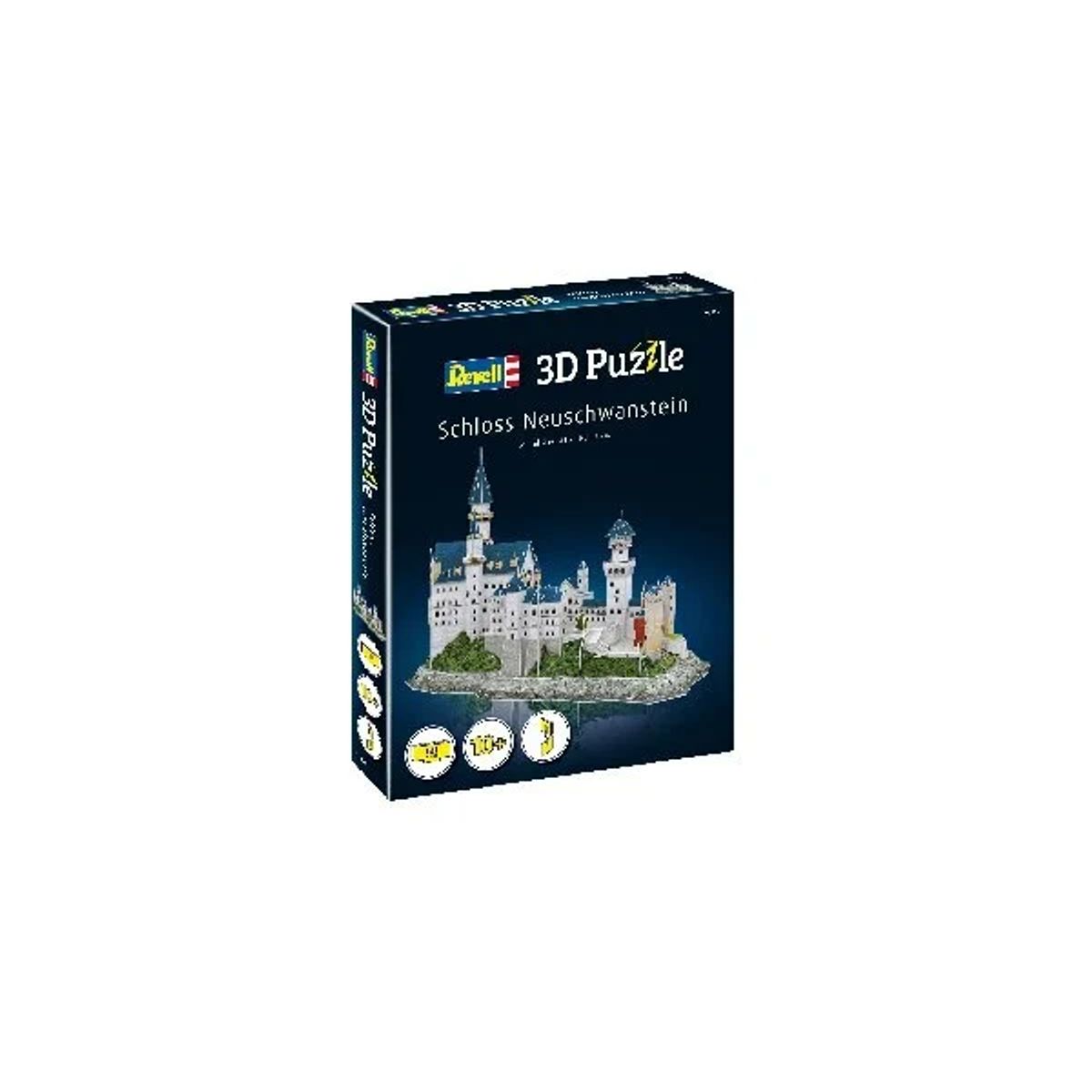 3D Puslespil Neuschwanstein Castle