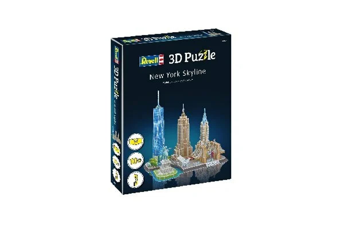 3D Puslespil New York Skyline