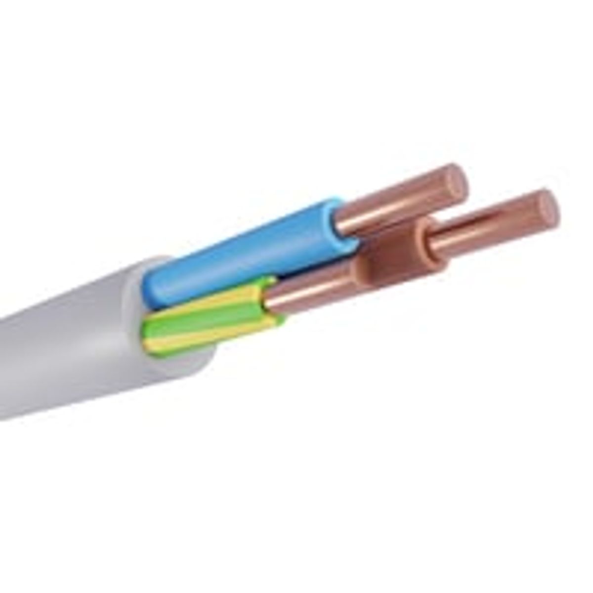 3G2,5 mm Let Plus Installationskabel halogenfri, 100 meter - JMV