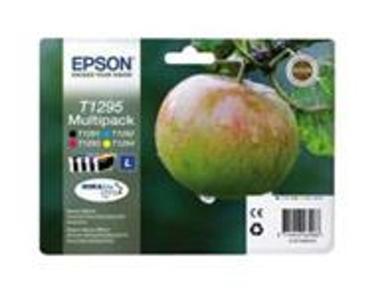 4-Pak BK/C/M/Y patroner - Epson - 1x11,2/3x7ml.