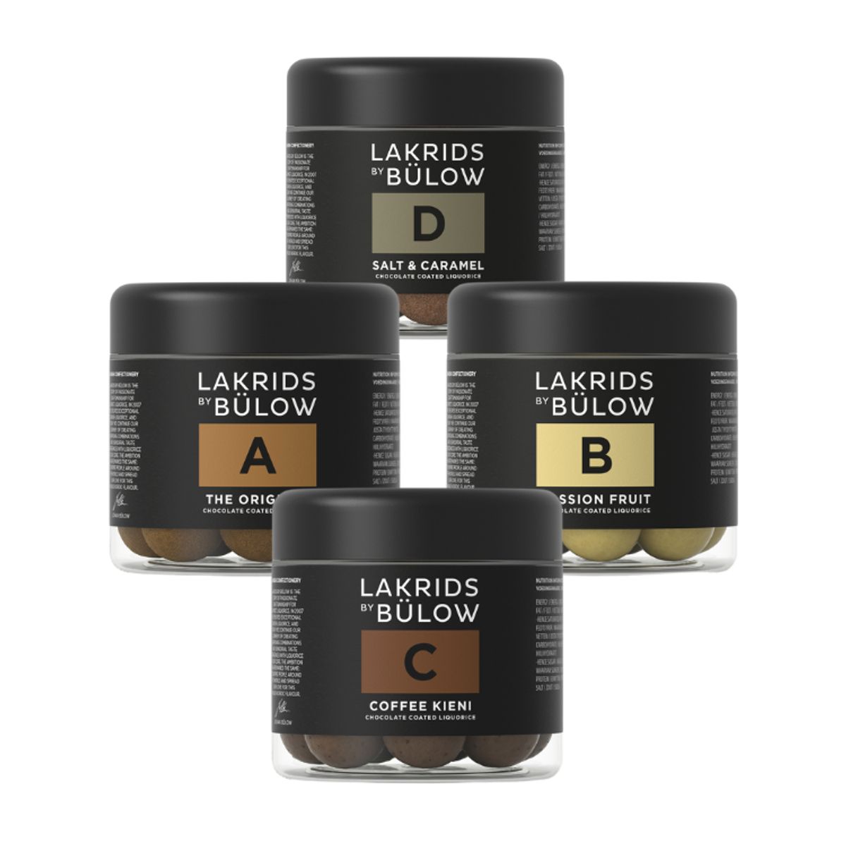 4-pak, Lakrids by Bülow choc-coated