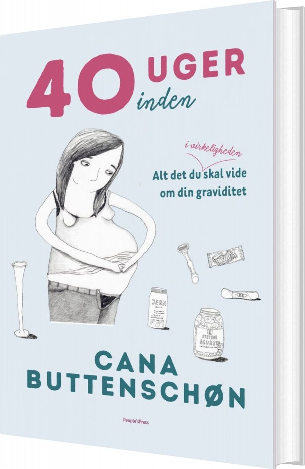 40 Uger Inden - Cana Buttenschøn - Bog