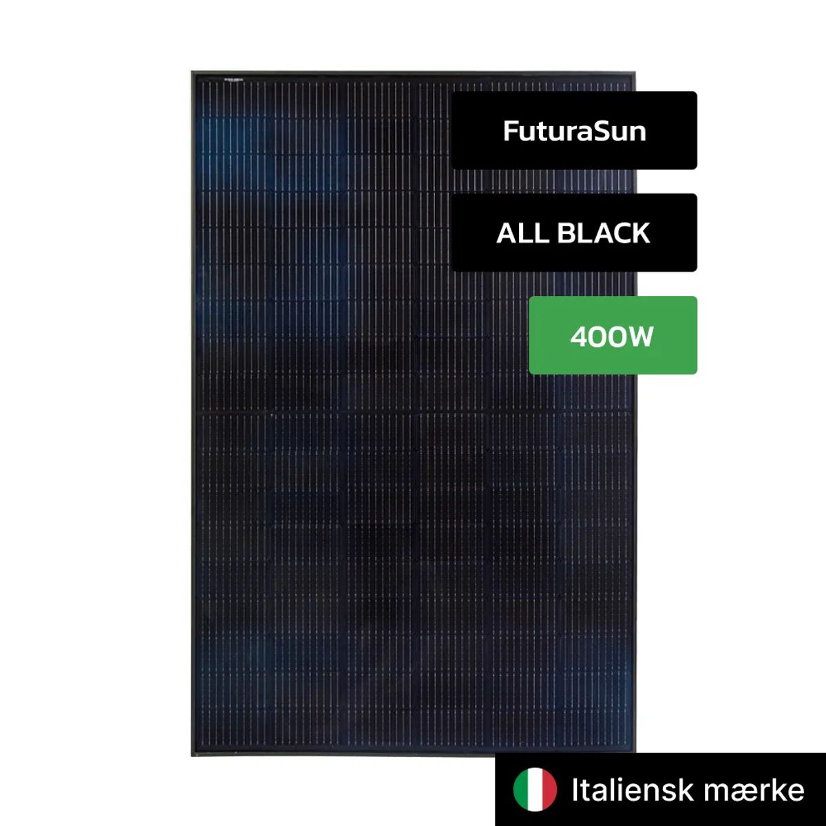 400W FuturaSun FU400M Silk® Plus All black