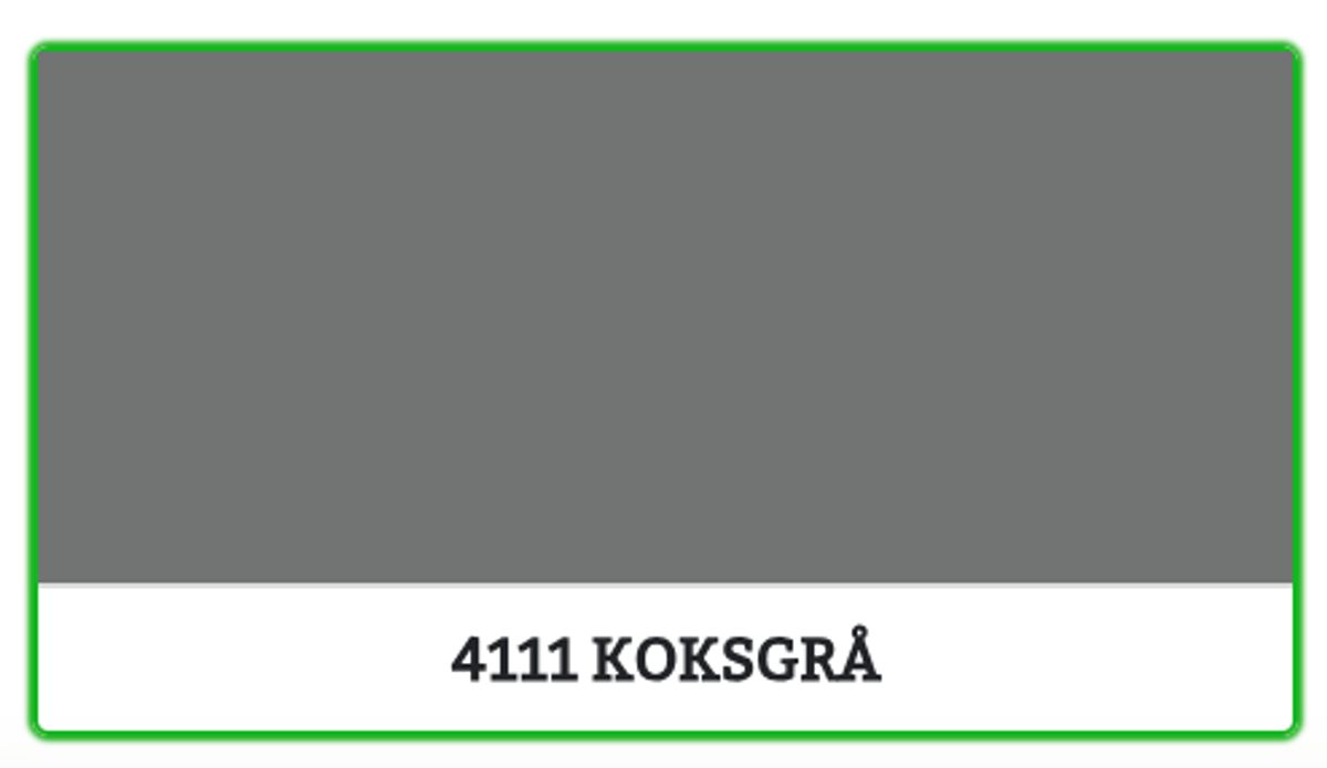 4111 - KOKSGRÅ - 0.68 L - Maling