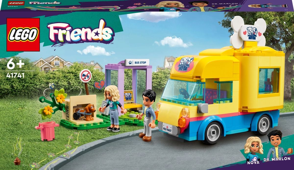 41741 LEGO Friends Hunderedningsvogn