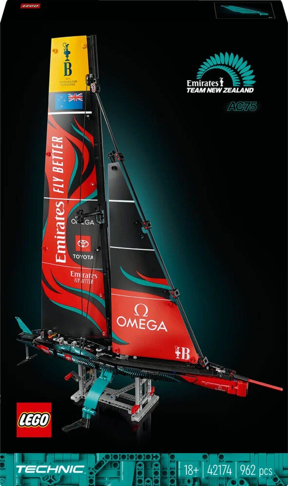 42174 LEGO Technic Emirates Team New Zealand AC75-yacht