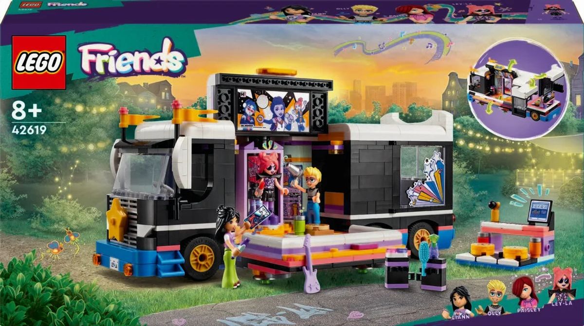 42619 LEGO Friends Popstjerne-turnébus