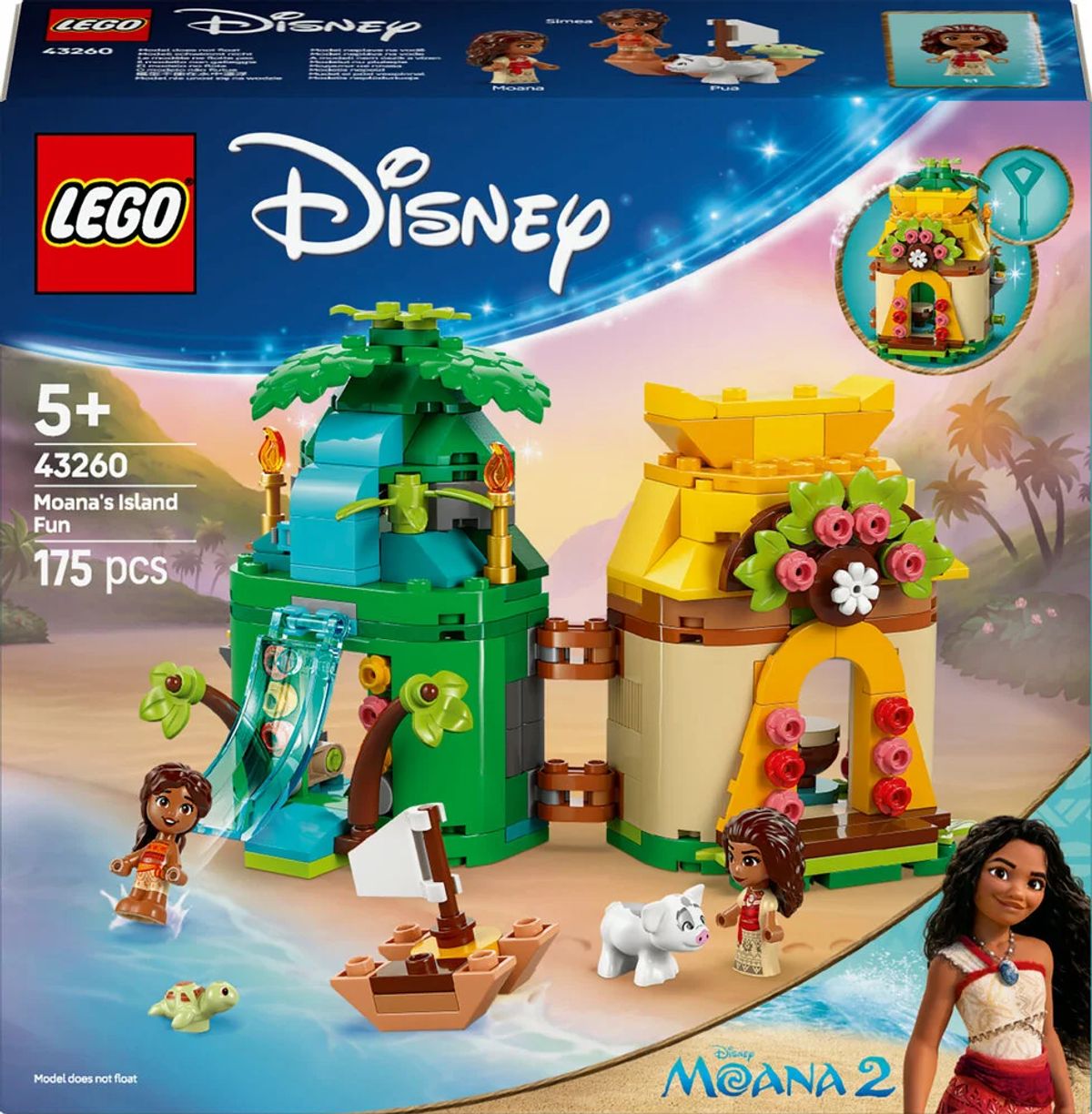 43260 Disney Princess Vaianas ø-sjov