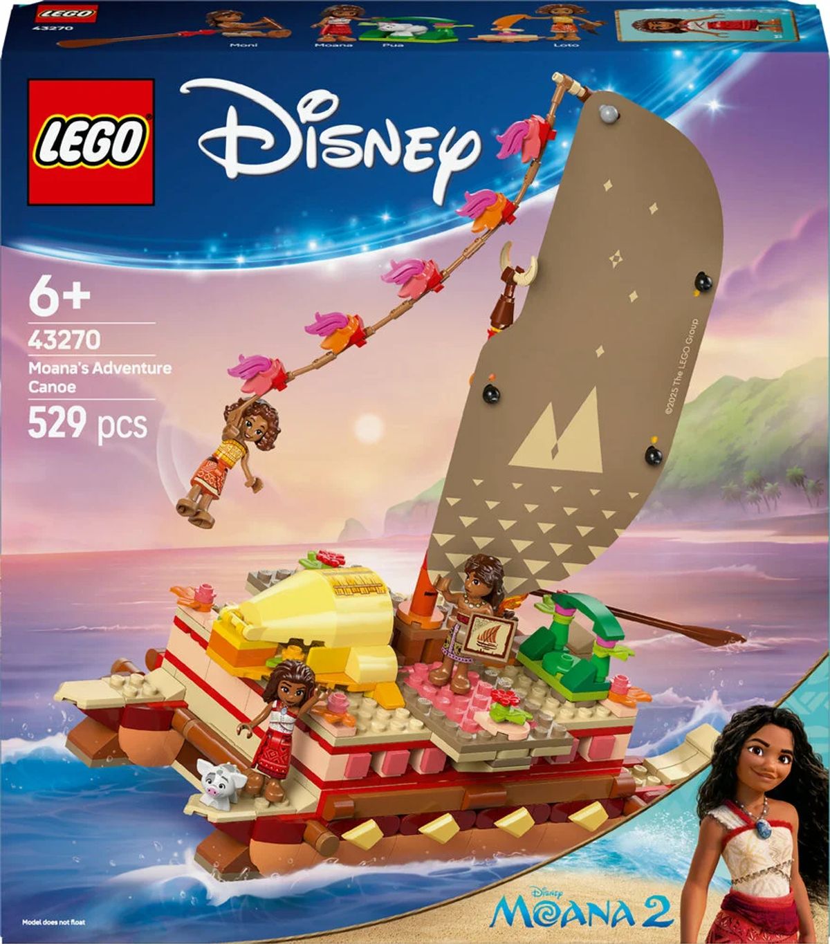 43270 LEGO Disney Princess Vaianas eventyrkano