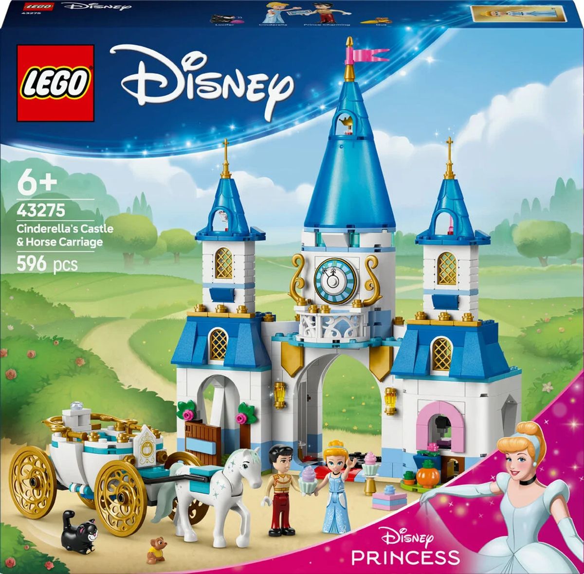 43275 LEGO Disney Princess Askepots slot og karet