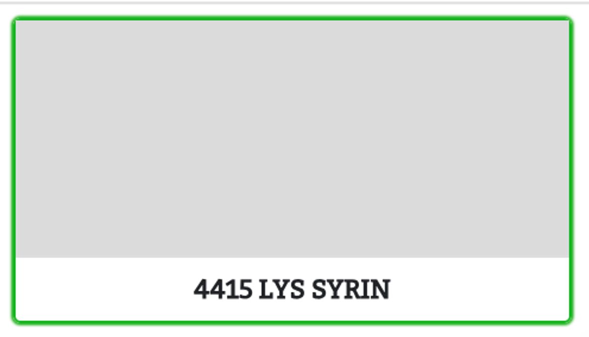 4415 - LYS SYRIN - 0.68 L - Maling