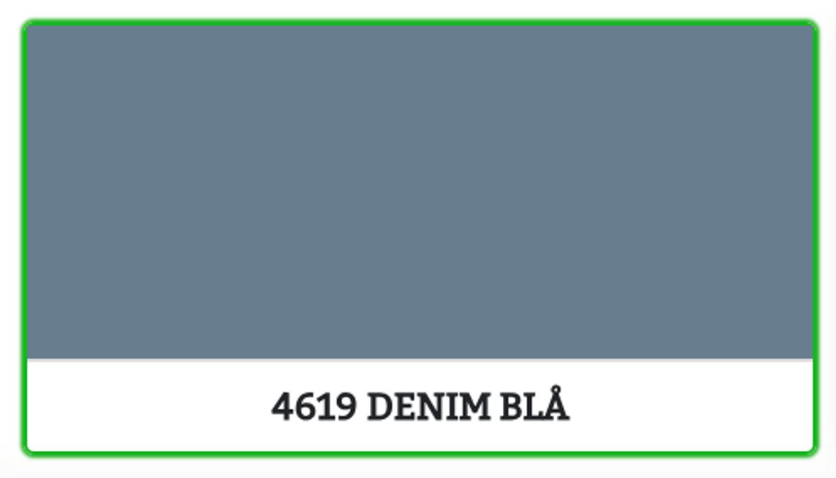 4619 - DENIM BLÅ - 0.68 L - Maling