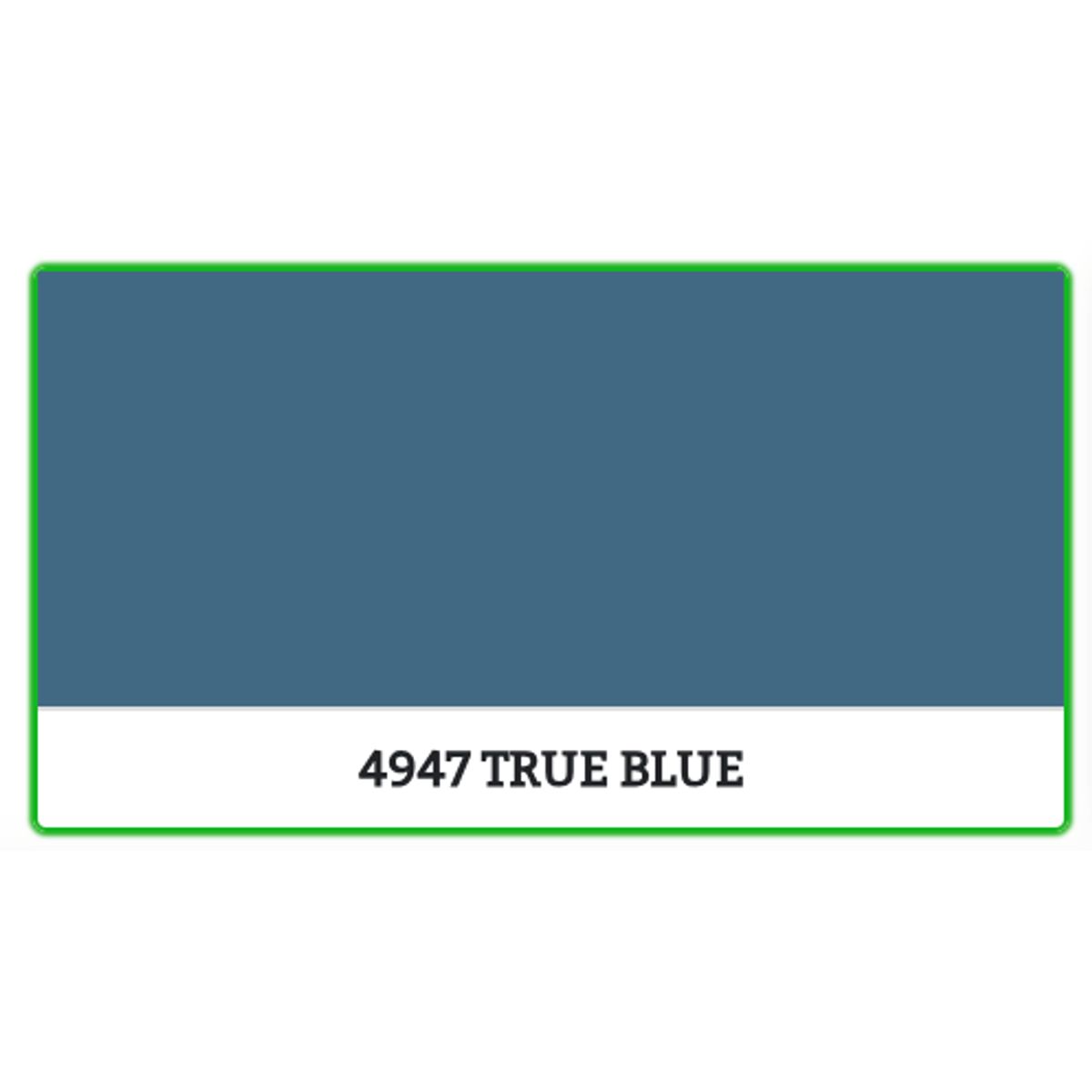 4947 - TRUE BLUE - 2.7 L - Maling