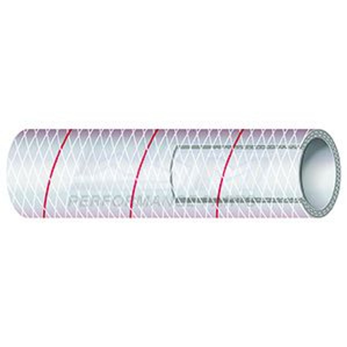 5/8 inch x 50' pvc slange - rød sporstof (kassen) - SHI1620586