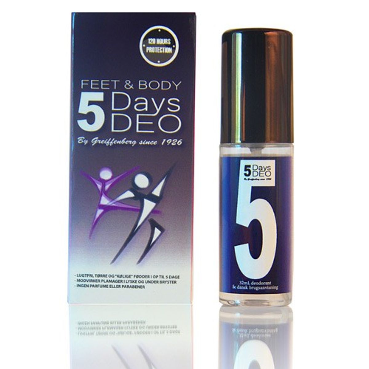 5 days deo feet & body - 32 ml