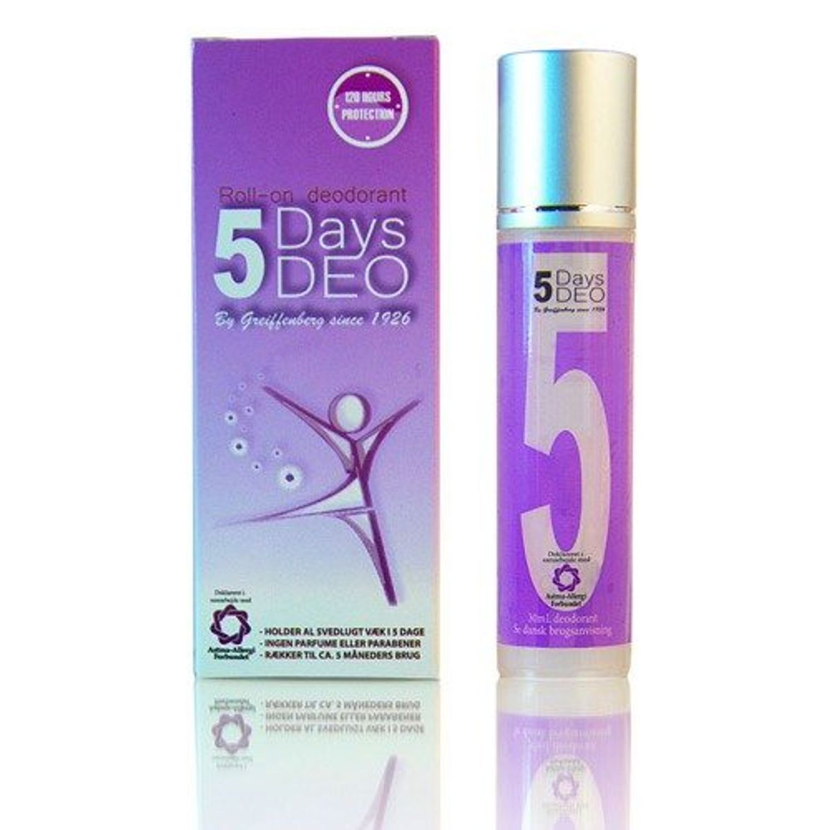 5 days deo women 30 ml.