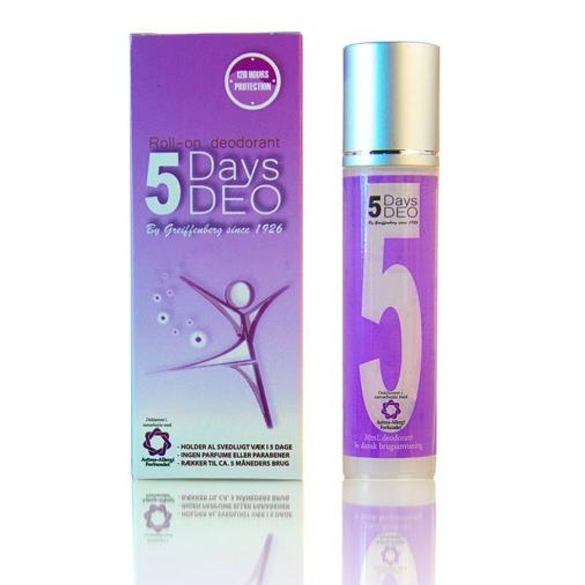 5 days deo women, 30ml.