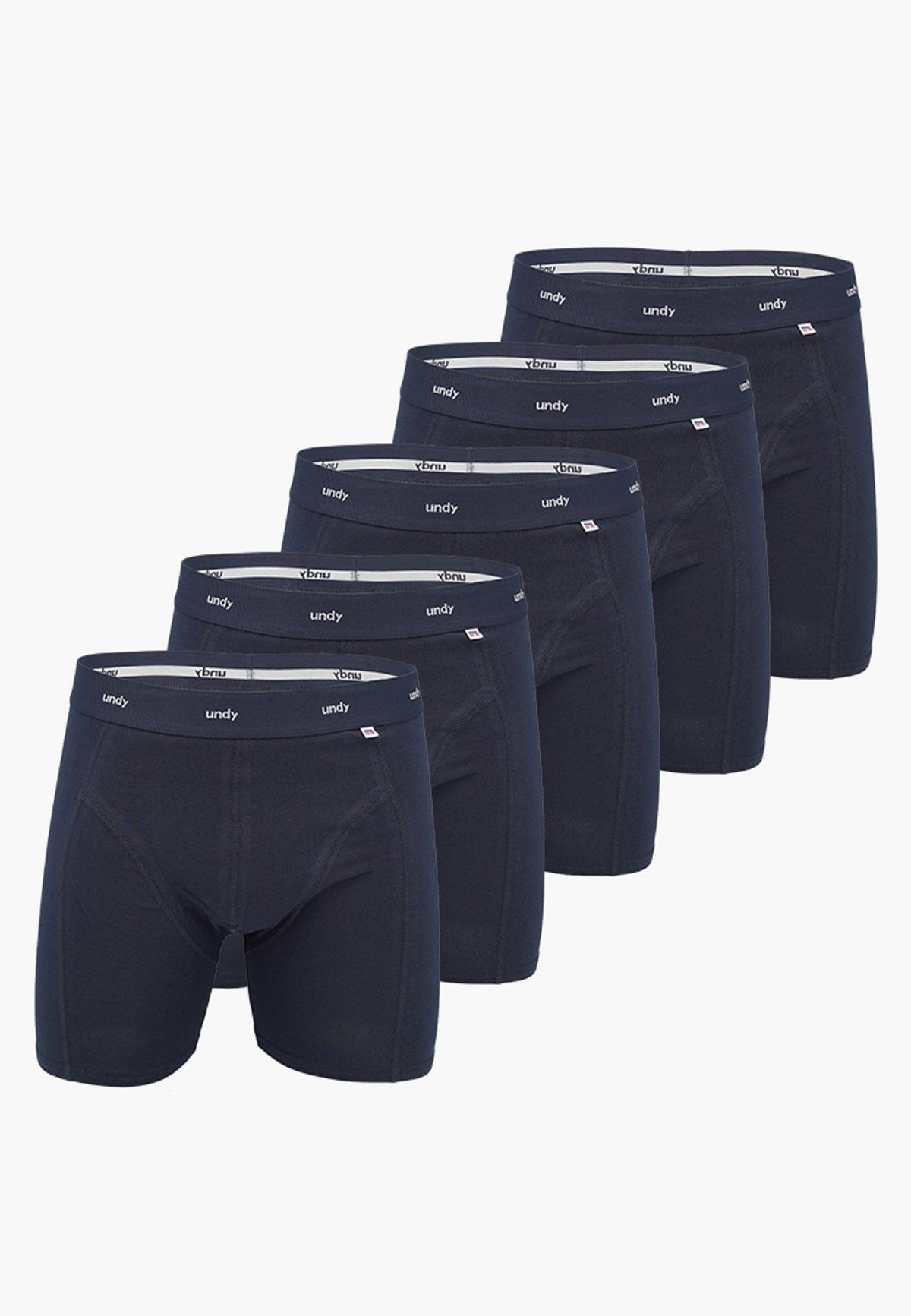 5-pak marineblå Tech boxerbriefs