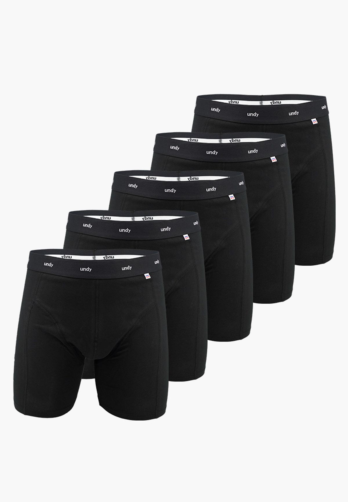 5-pak sort Tech boxerbriefs