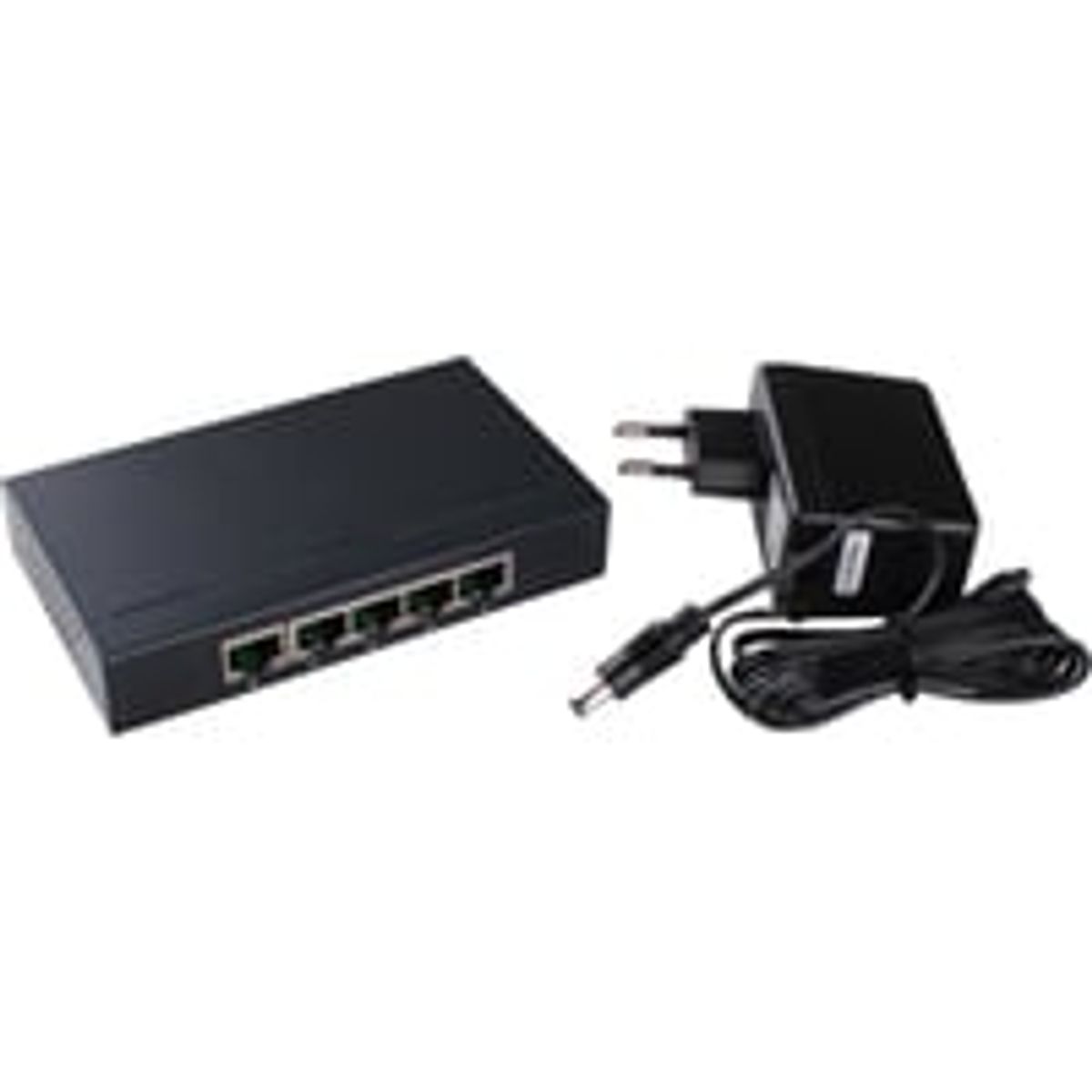 5 ports netvrks-switch - 10/100 Mbps